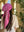 Paisley Mulberry Plum Square Head Scarf