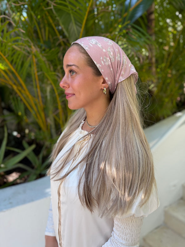 Blushing Petals Bandana