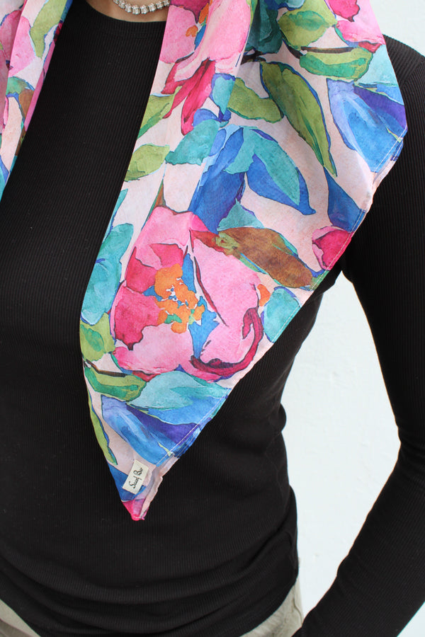 SB VERSATILE PRETIED Water Color Petals (WITH VELVET GRIP)