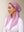 SHORT CLASSIC PRETIED Paisley Mulberry Plum Head Scarf (WITH VELVET GRIP)