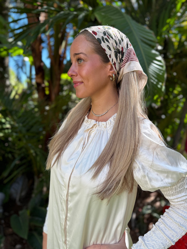 Scarlet Rose Bandana