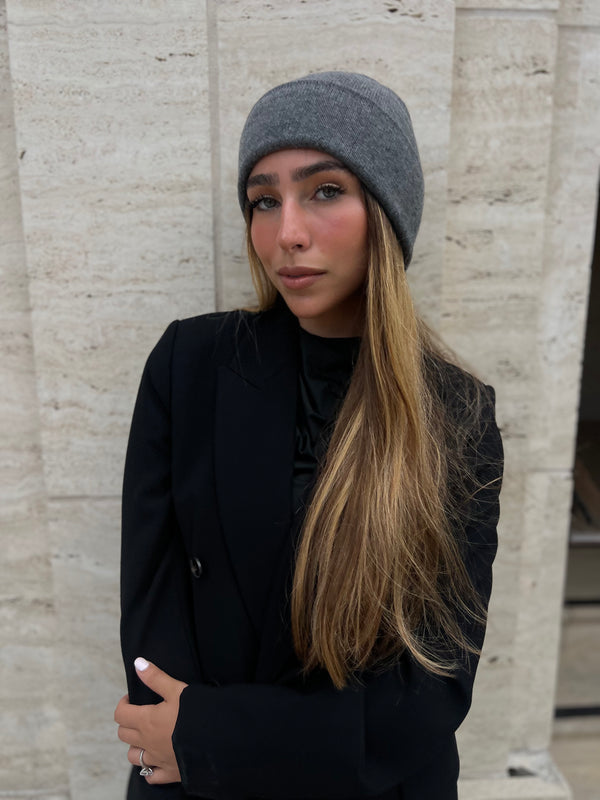 Cashmere Cuffed Beanie