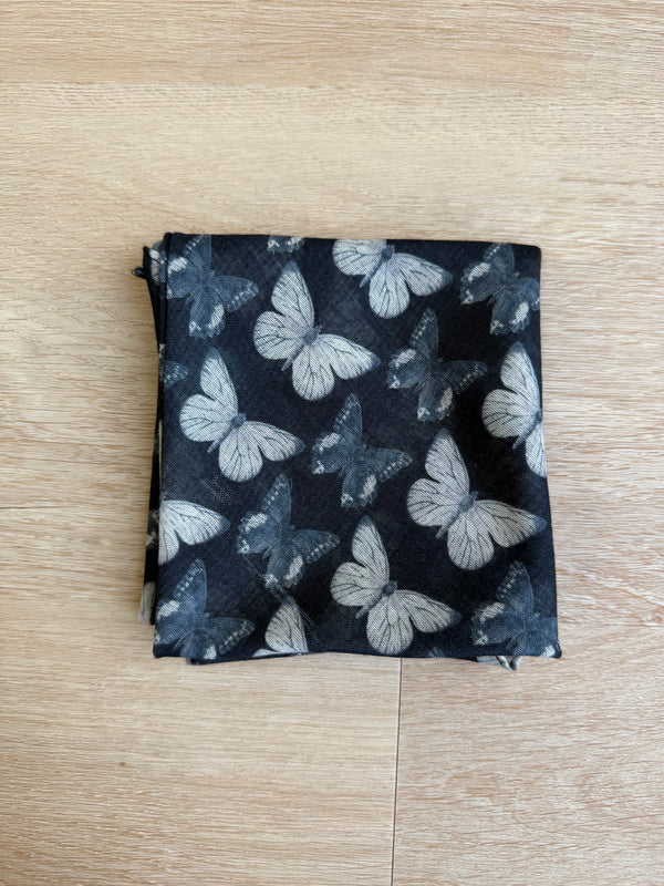 Butterfly Noir Bandana