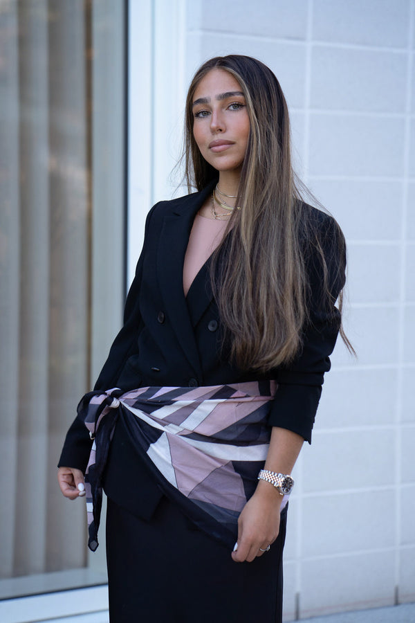 Earthy Pucci Inspired Square Head Scarf