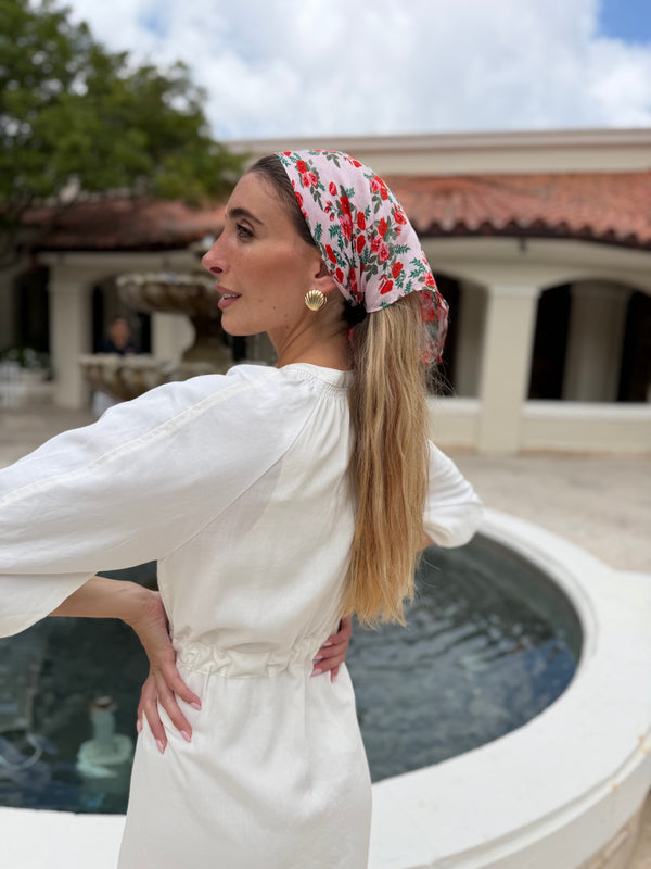 Scarlet Garden Bandana