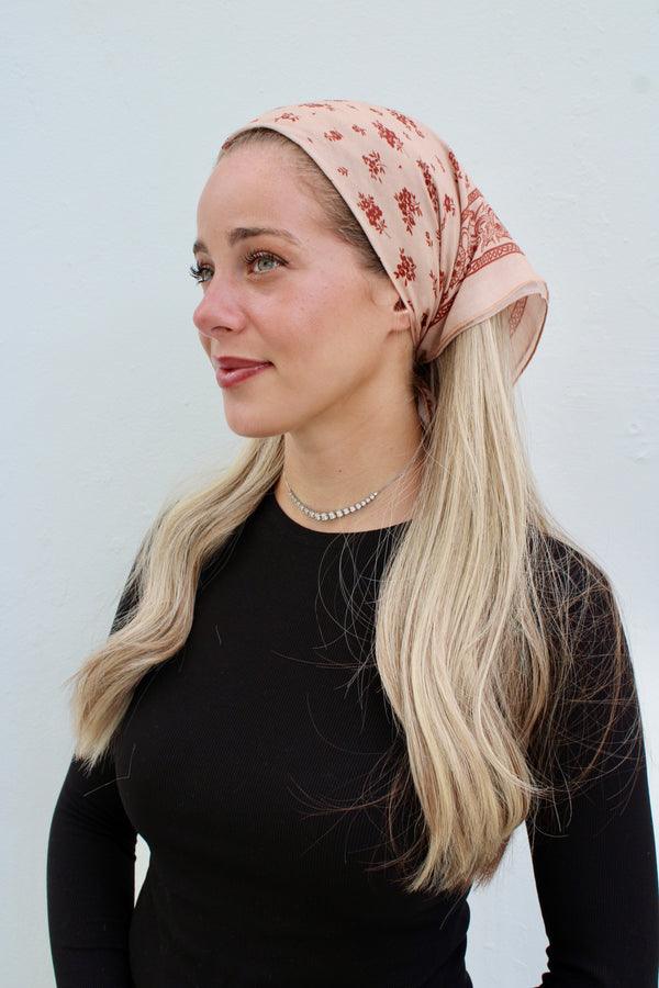 Blooming Paisley Bandana