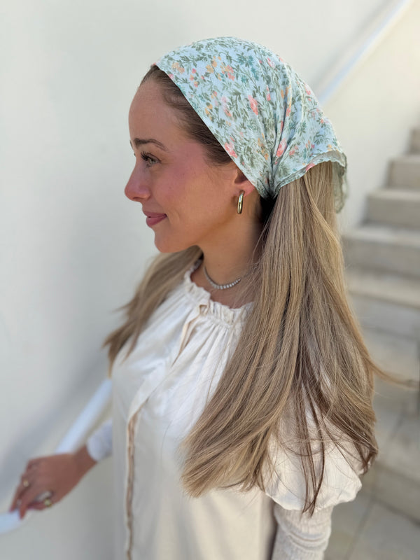 Mint Garden Bandana