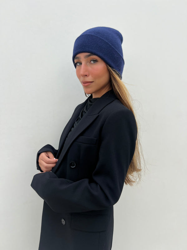 Cashmere Cuffed Beanie