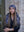 Midnight Butterfly Square Head Scarf