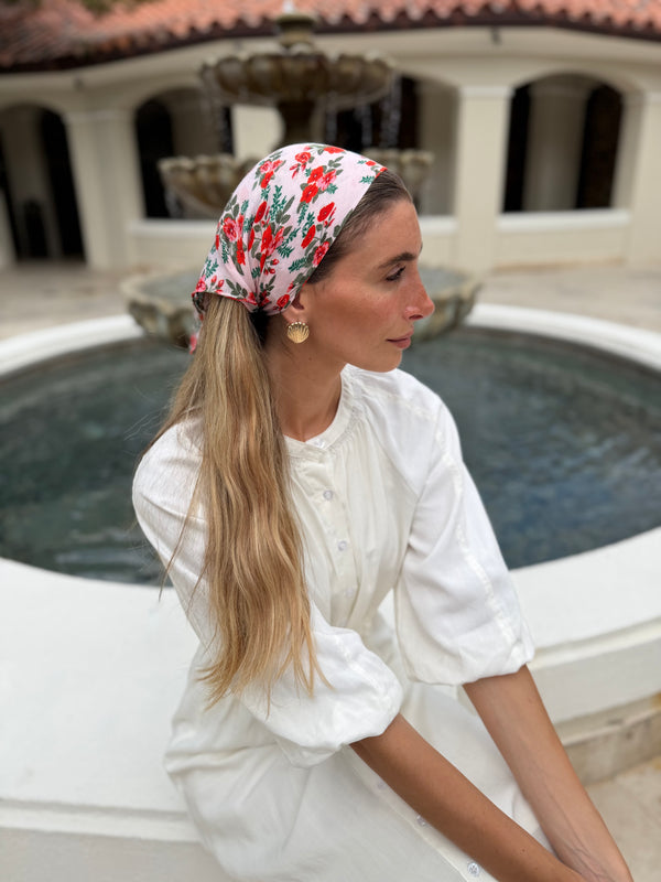 Scarlet Garden Bandana