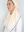 CLASSIC PRETIED Scalloped Champagne with Black Stitch