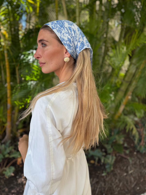 Blue Estate Garden Bandana