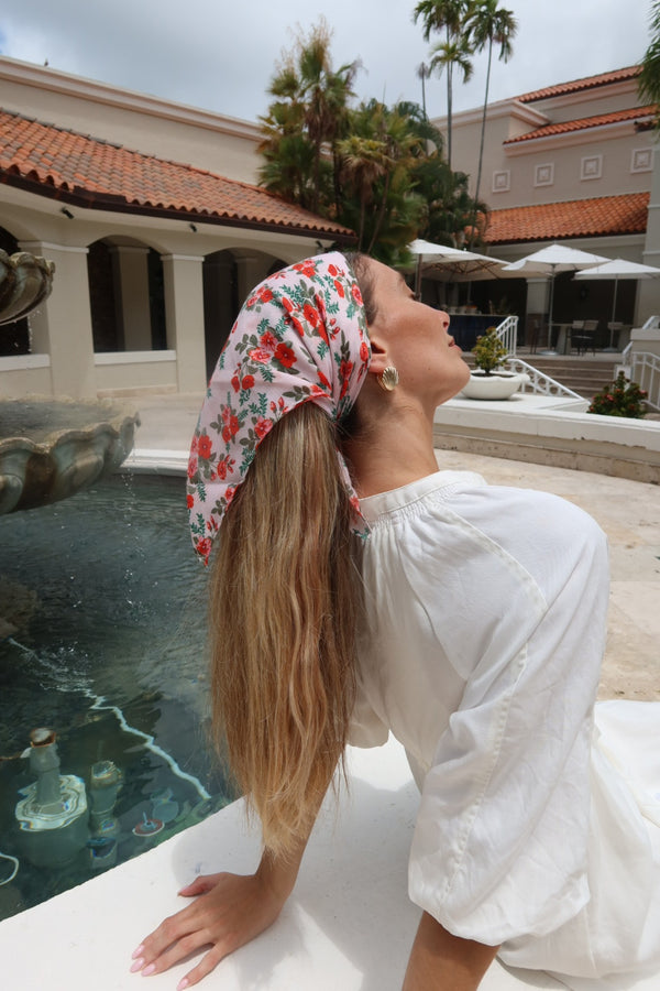 Scarlet Garden Bandana