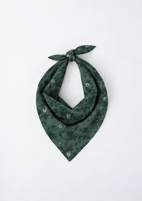Emerald Bloom Bandana