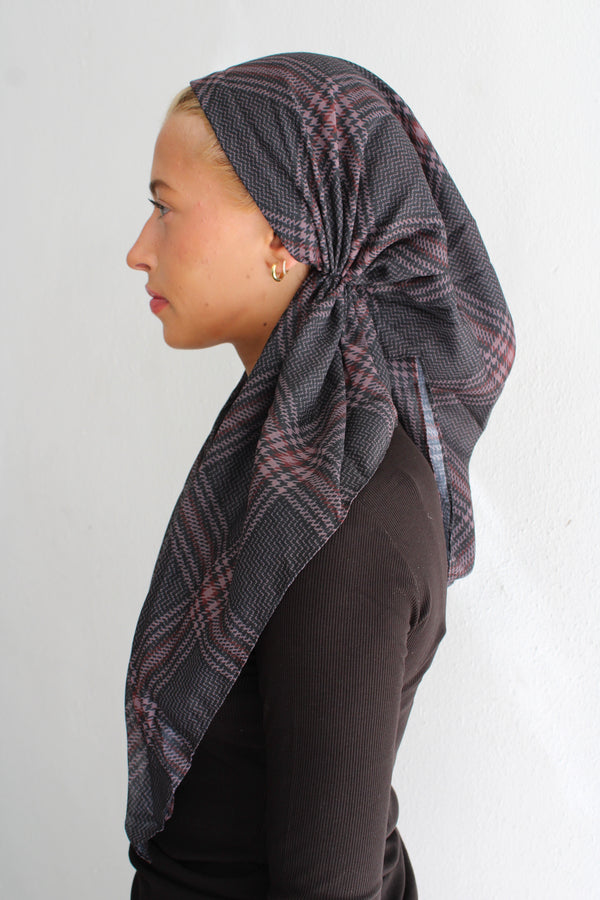 VERSATILE PRETIED Mulberry Plaid (WITH VELVET GRIP)