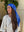 Paisley Cobalt Square Head Scarf