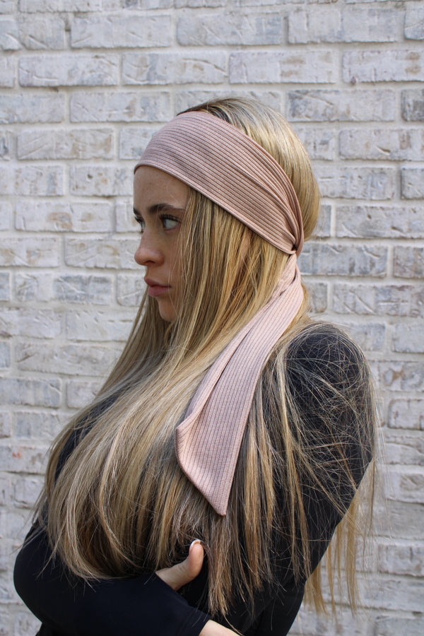 Shimmer Ribbed Wrap Scarf