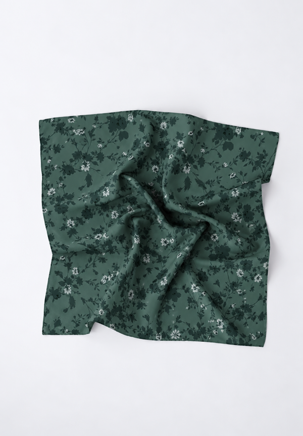 Emerald Bloom Bandana