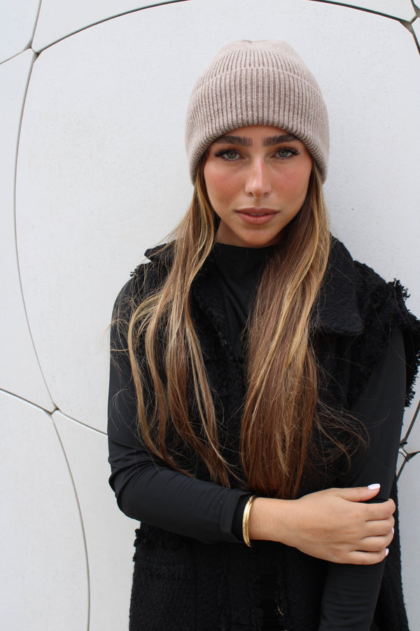 The Basic Knitted Cuffed Beanie