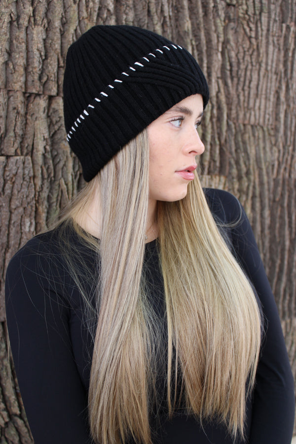 The Stitch Cuffed Beanie