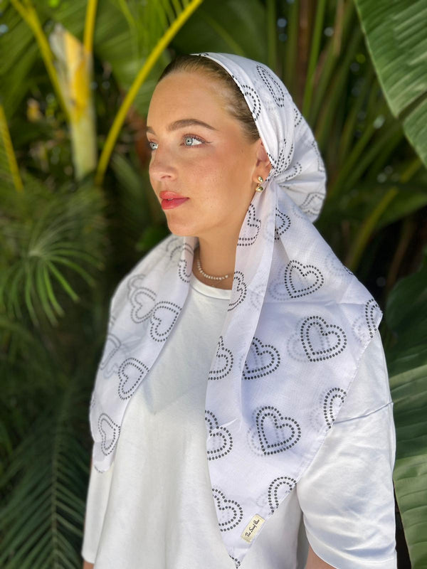 VERSATILE PRETIED Pointelle Heart (WITH VELVET GRIP)