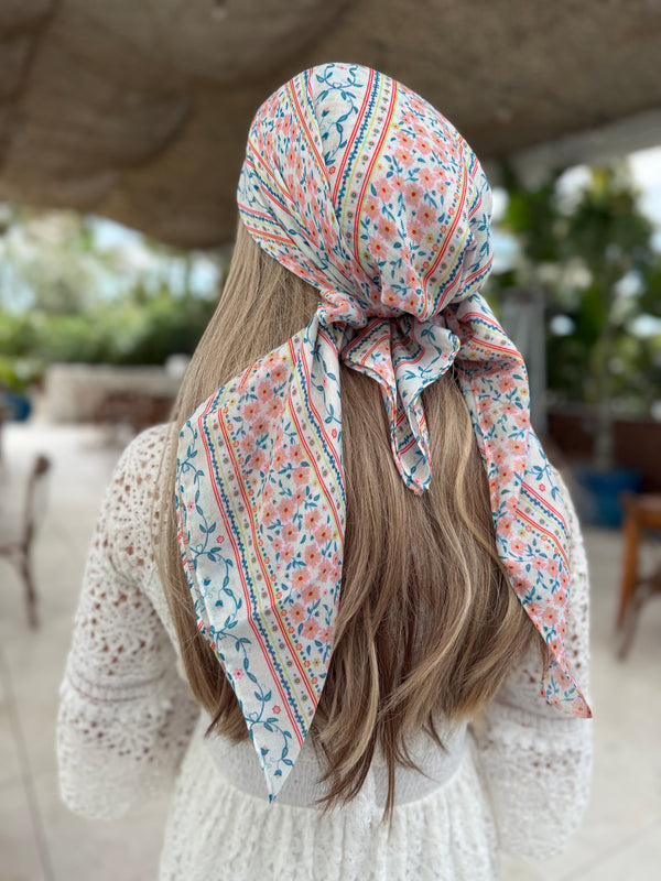 Spring Festival Square Head Scarf