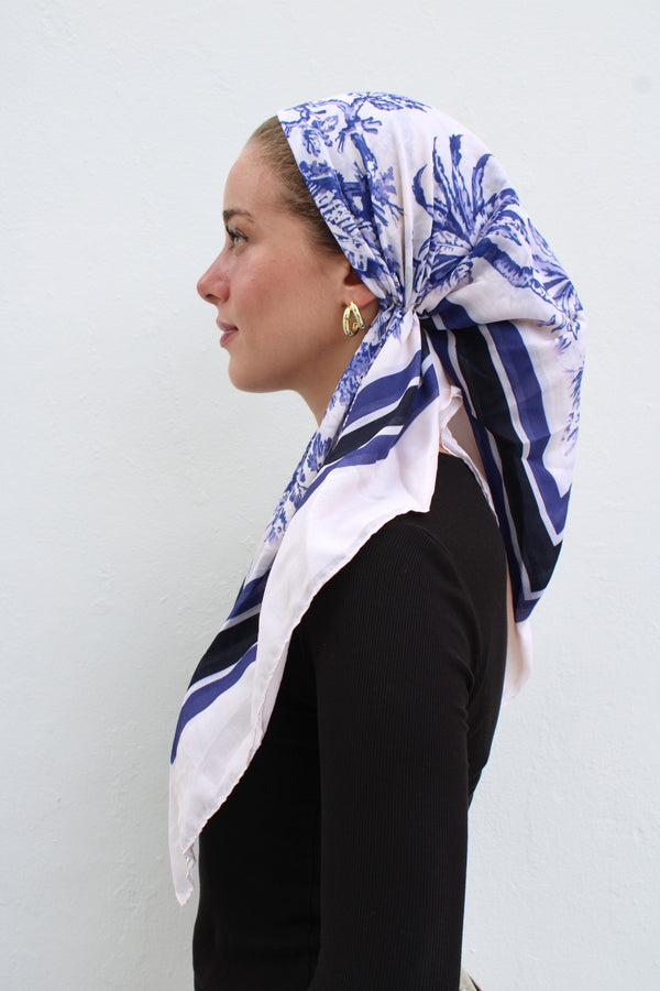 SB VERSATILE PRETIED Country Navy Toile (WITH VELVET GRIP)