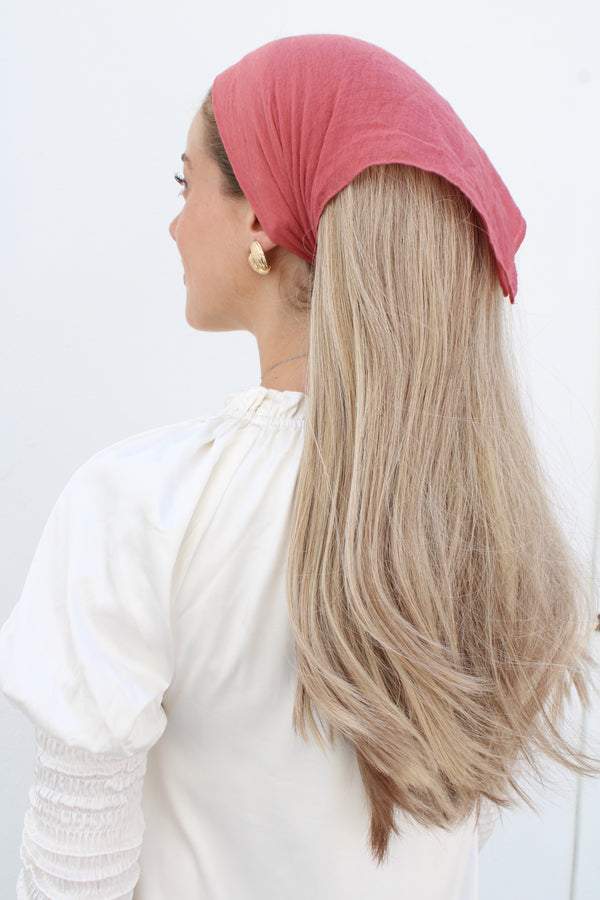 Solid Wrinkle Bandanas