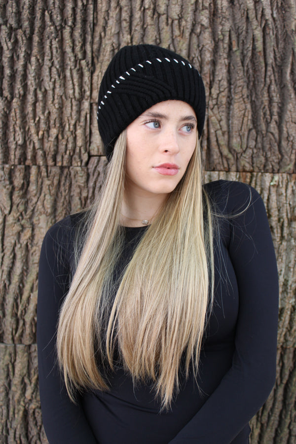 The Stitch Cuffed Beanie