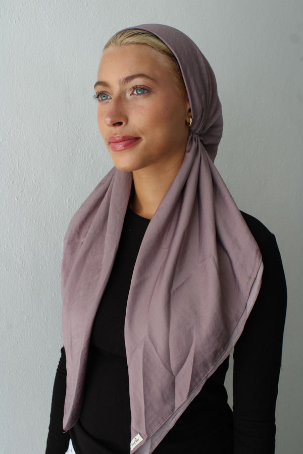 CLASSIC PRETIED Matte Satin Lavendar (with Velvet Grip)