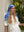 Azure Bloom Square Head Scarf