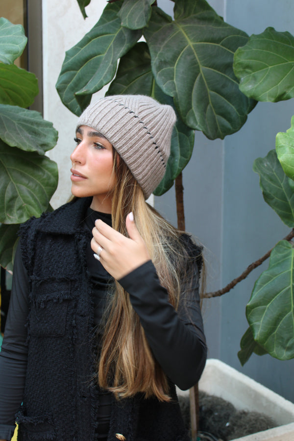 The Stitch Cuffed Beanie