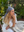 Blue Willow Square Head Scarf