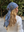 Blue Willow Square Head Scarf