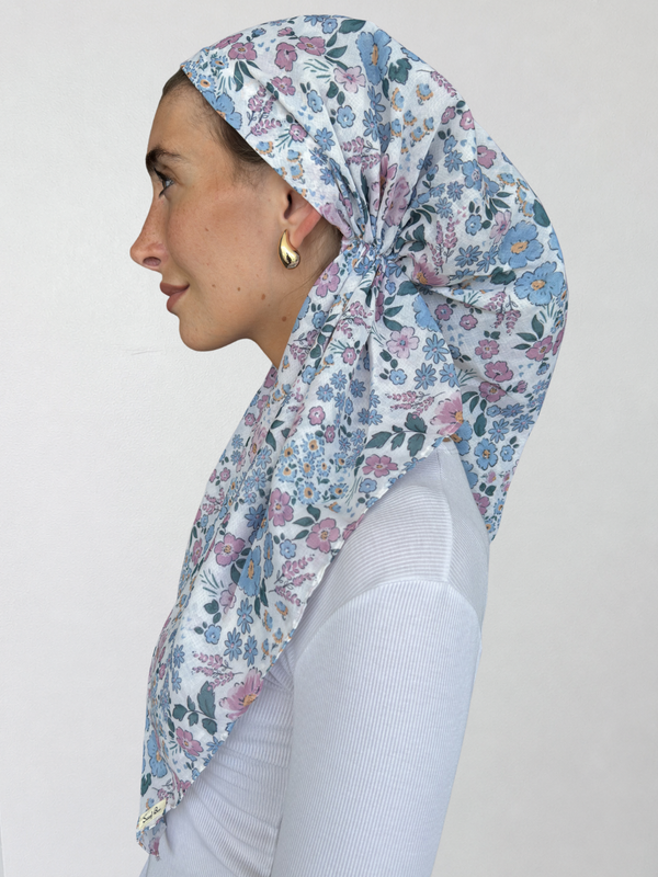 VERSATILE PRETIED Ditsy Meadows Head Scarf