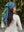 Emerald Bloom Square Head Scarf