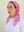 Pink Paloma Square Head Scarf