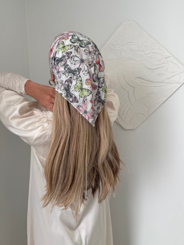 Pastel Butterfly Bandana