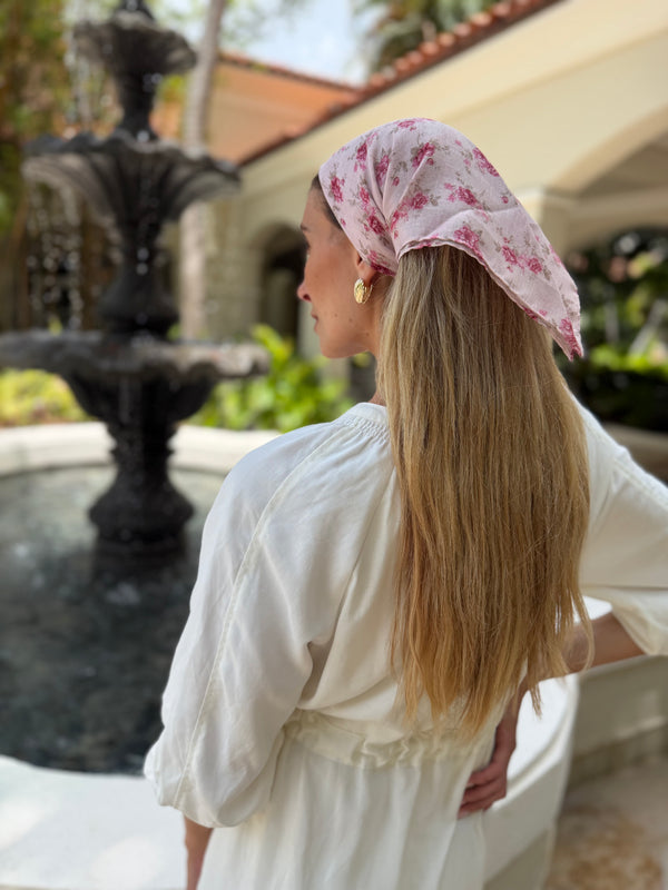 Rosewood Petals Bandana