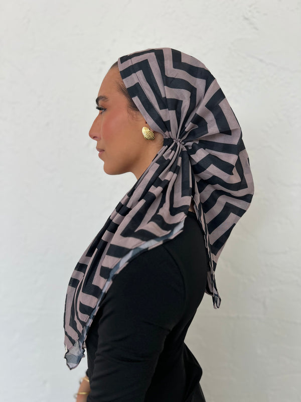 SB VERSATILE PRETIED Winter Chevron (WITH VELVET GRIP)