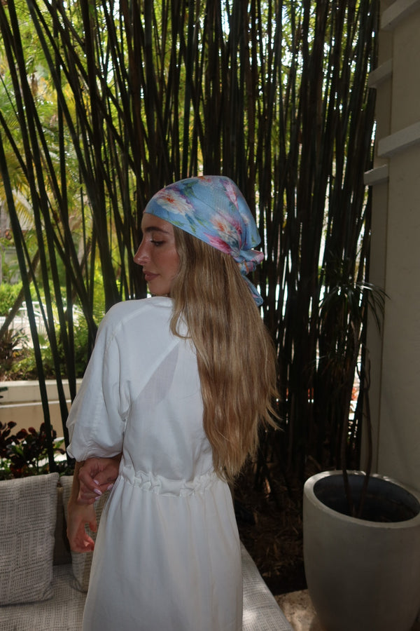 Painters Garden Square Head Scarf