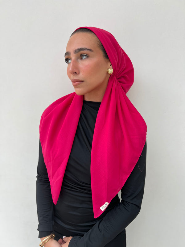 CLASSIC PRETIED Cotton Hot Pink (with Velvet Grip)