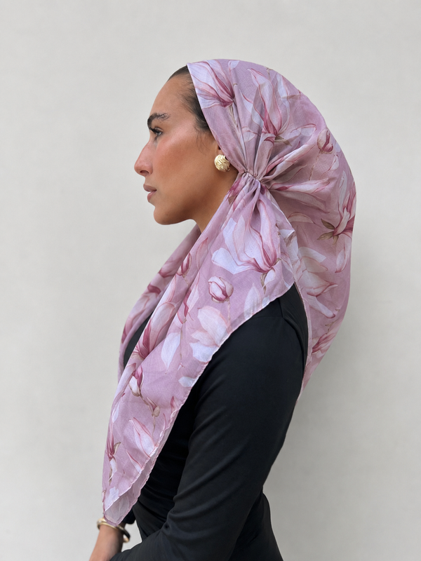 VERSATILE PRETIED Magnolia Head Scarf