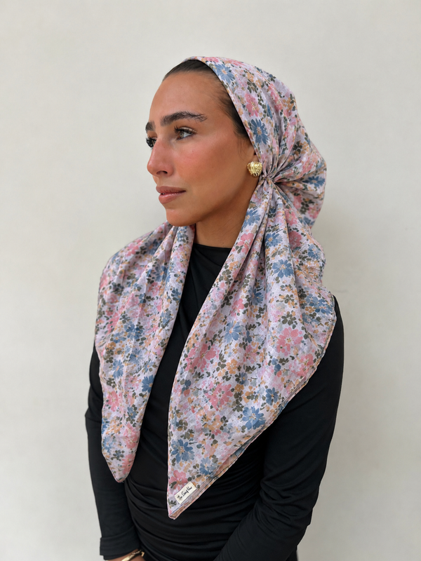 CLASSIC PRETIED Petite Fleur Head Scarf