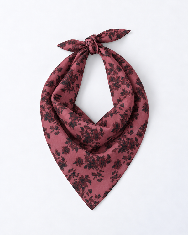 Crimson Rose Bandana