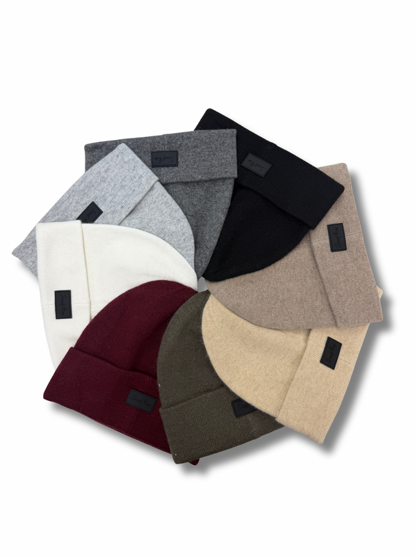 Cashmere Cuffed Beanie