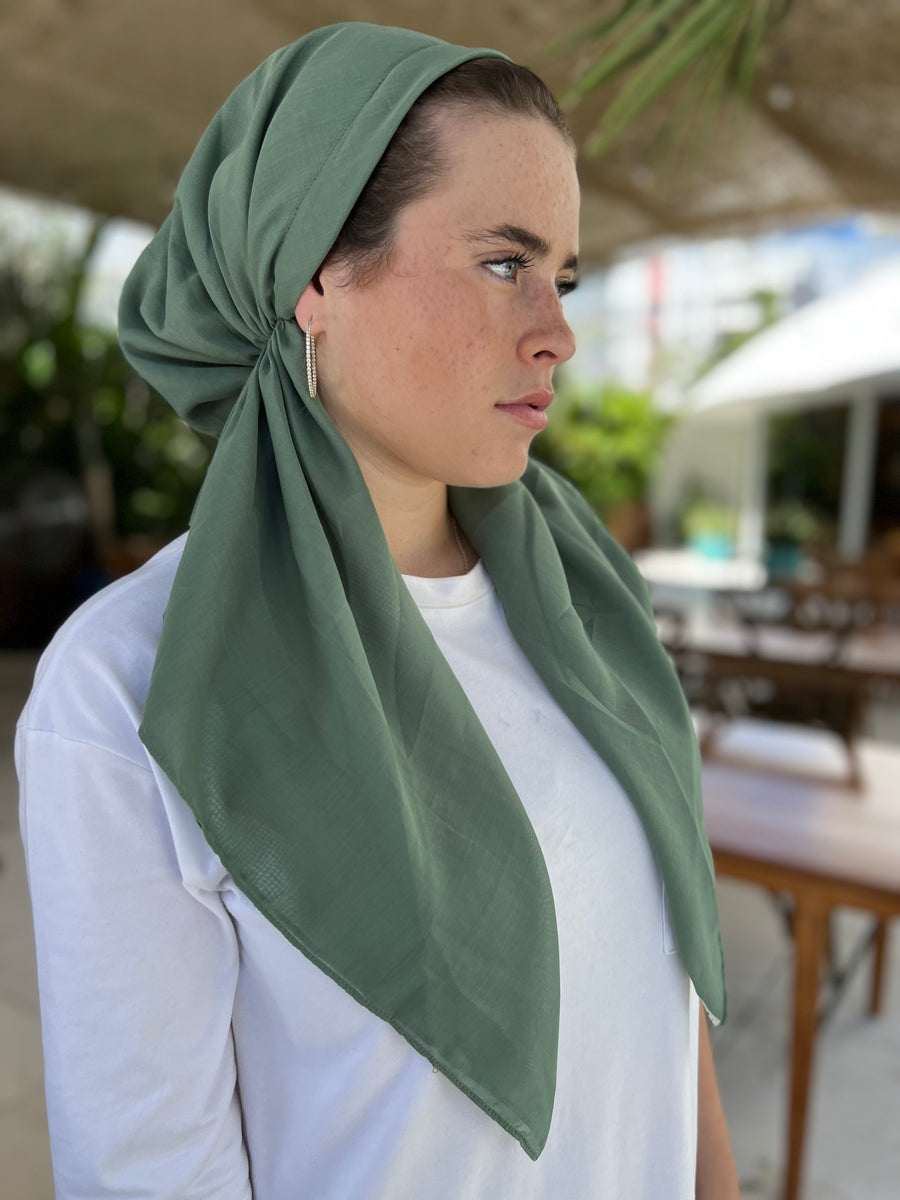 CLASSIC PRETIED Cotton Sage Green (with Velvet Grip)