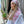 Load image into Gallery viewer, Pink Blossom on Cream Square Head Scarf
