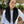 Load image into Gallery viewer, CLASSIC PRETIED Scalloped White on Black (with Velvet Grip)
