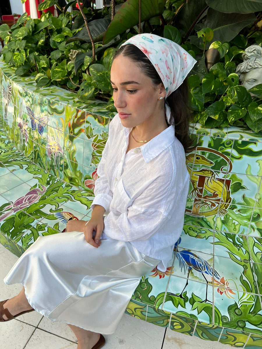 Watercolor Butterfly Bandana